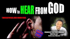 HOW TO HEAR FROM GOD