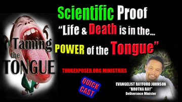 LIFE & DEATH are in the POWER OF THE TONGUE…PROVEN SCIENTIFICALLY-(MASARU EMOTOS RICE EXPERIMENT)