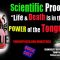 LIFE & DEATH are in the POWER OF THE TONGUE…PROVEN SCIENTIFICALLY-(MASARU EMOTOS RICE EXPERIMENT)