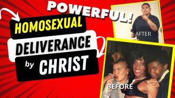 Must Watch!Powerful story of Deliverance from Homosexuality, drugs, satan worship and more…